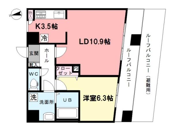 プラチナウエストの間取り画像