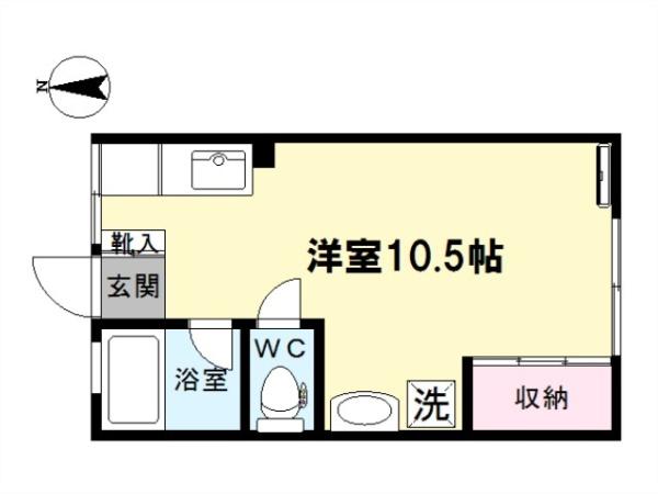 シティハイムヴィオラの間取り画像