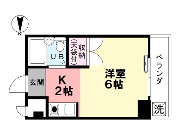 シャレードマルシンの間取り画像
