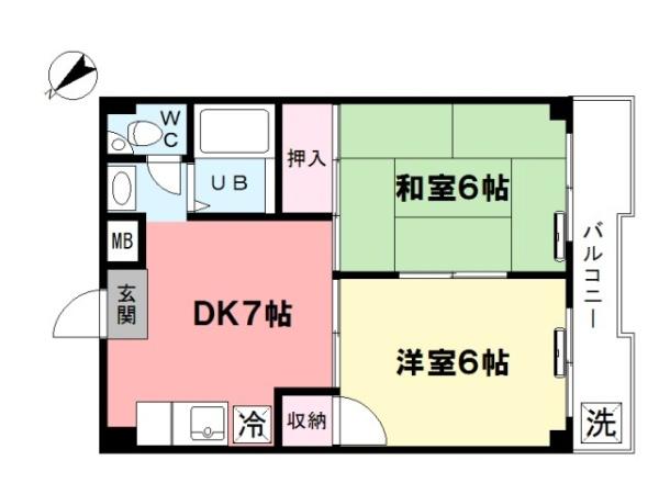 小泉マンションの間取り画像