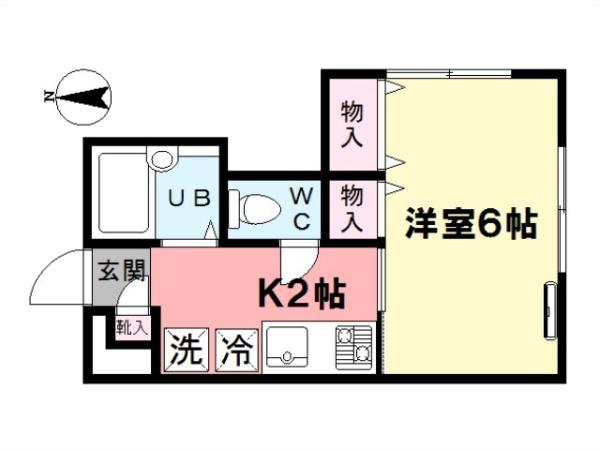 メゾンド芝2の間取り画像