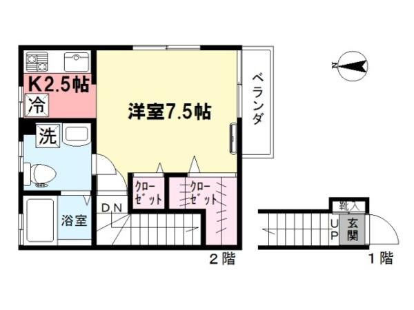 ステラ今川の間取り画像