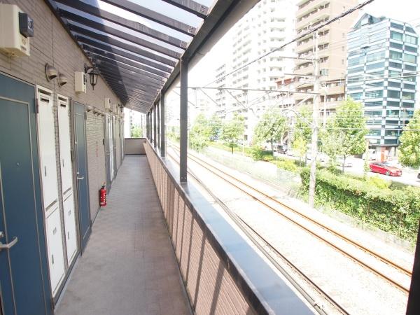 フラット新宿1の現地からの眺望画像