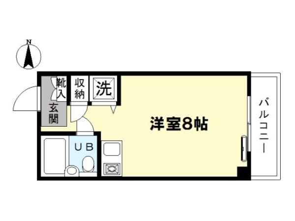 アマデウスコーポの間取り画像