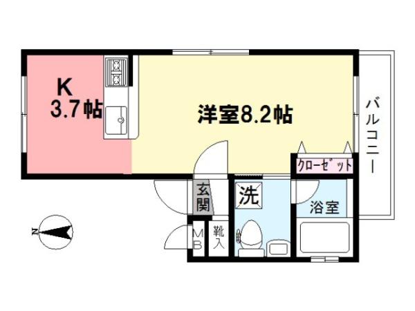 EXIVE杉並の間取り画像