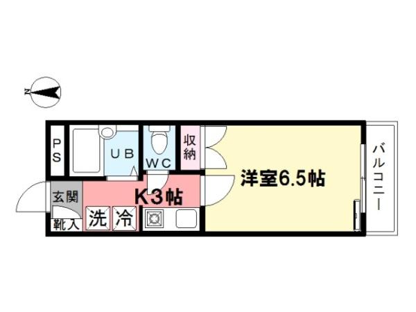 EXIVE西荻の間取り画像