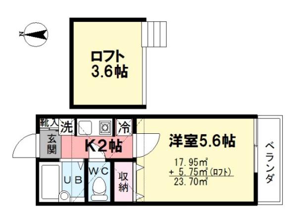 ブルーベル上井草の間取り画像