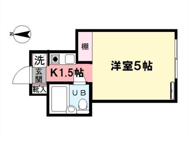 アーバンデント2の間取り画像