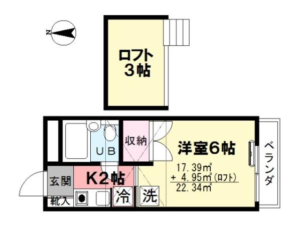 グリーンハイムの間取り画像