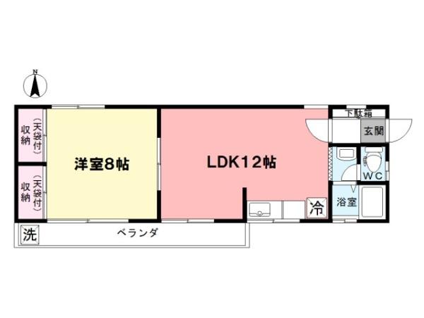 イーストコーポの間取り画像