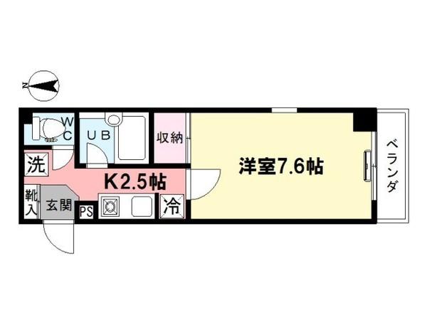 パルクベール上井草の間取り画像