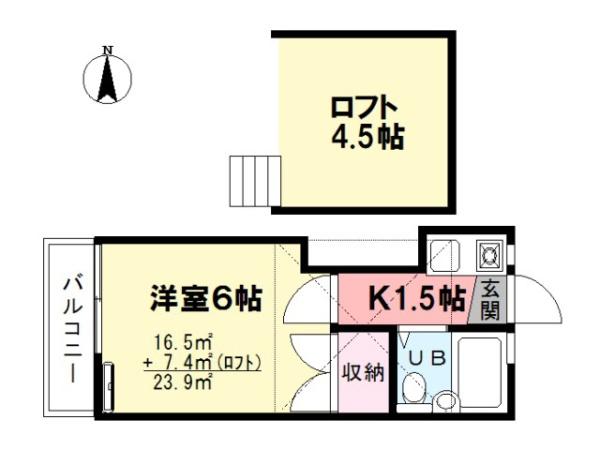 MYコーポAの間取り画像