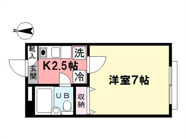 はすみアパートの間取り画像