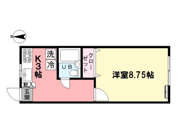 メゾネット２１の間取り画像