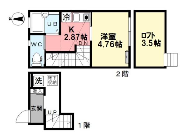 コート辻邑2の間取り画像