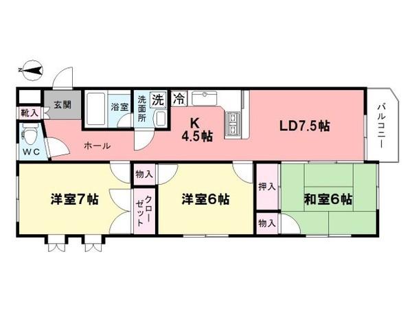 草夢(ソウム)の間取り画像