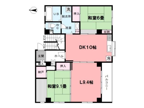 グランシャトー井草の間取り画像