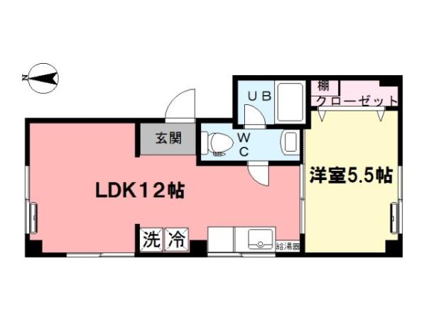 金子ビルの間取り画像