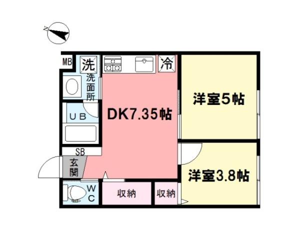 ステージ下石神井の間取り画像