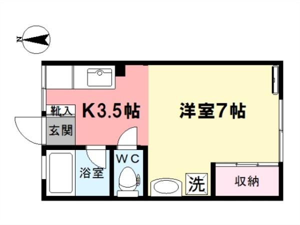 シティハイムヴィオラの間取り画像