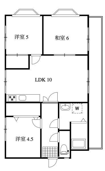 フォレストヒルズ清水の間取り画像