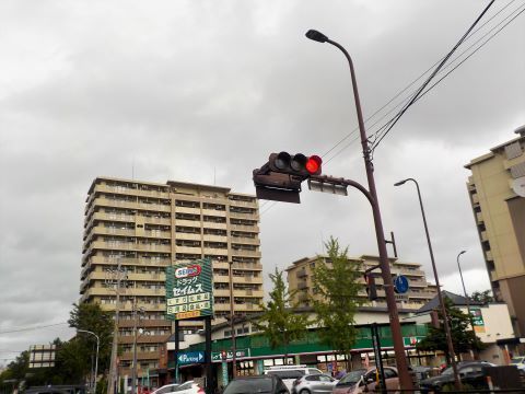 福岡市中央区笹丘2丁目の中古一戸建のドラッグストア画像