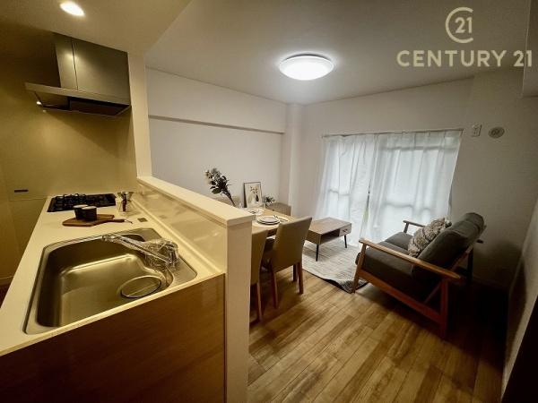 ネオハイツ高宮のリビング画像