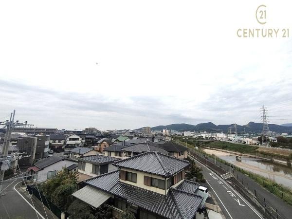 アルフィーネ大野城アクアサイドの現地からの眺望画像