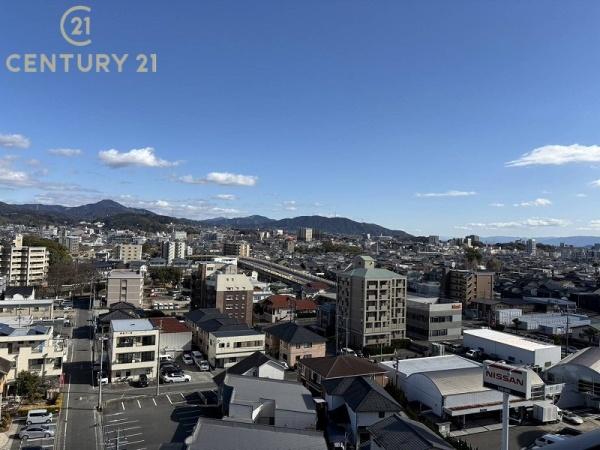 アーバンパレス都府楼前駅の現地からの眺望画像