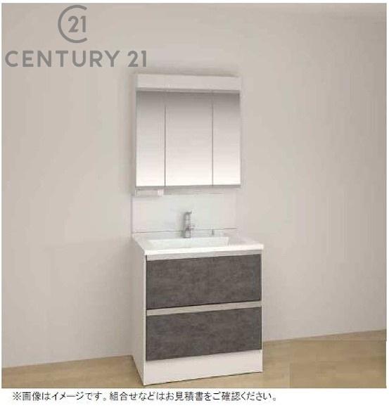 東峰マンション竹下の洗面台・洗面所画像