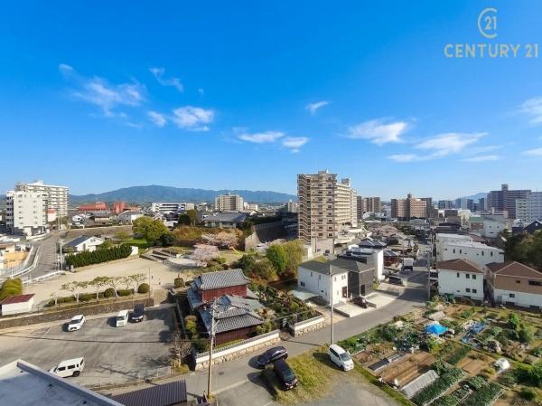 ロフティ小郡駅前の現地からの眺望画像