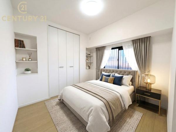 アムール板付7の寝室画像