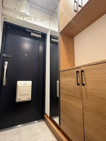 十郎川サンハイツの玄関画像