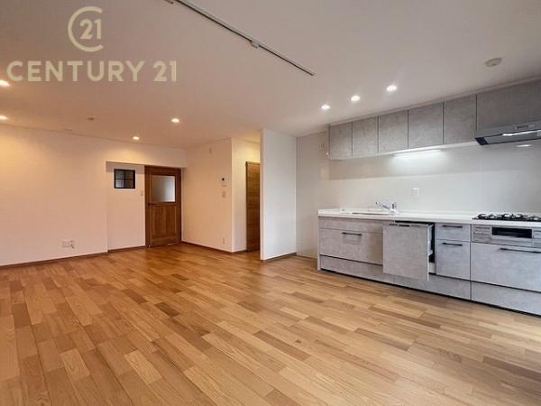 十郎川サンハイツのリビング画像