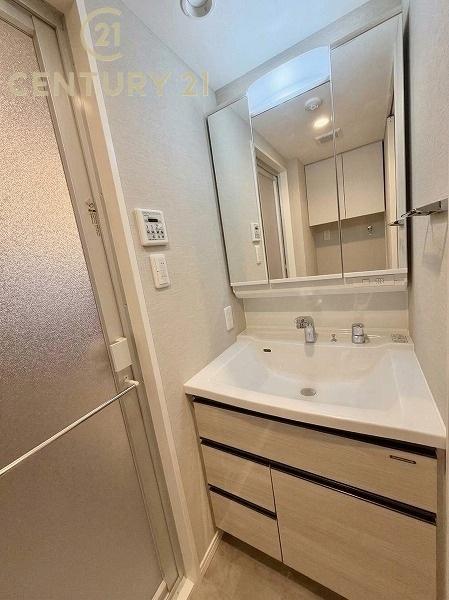 オープンレジデンシア高宮アベニューの洗面台・洗面所画像