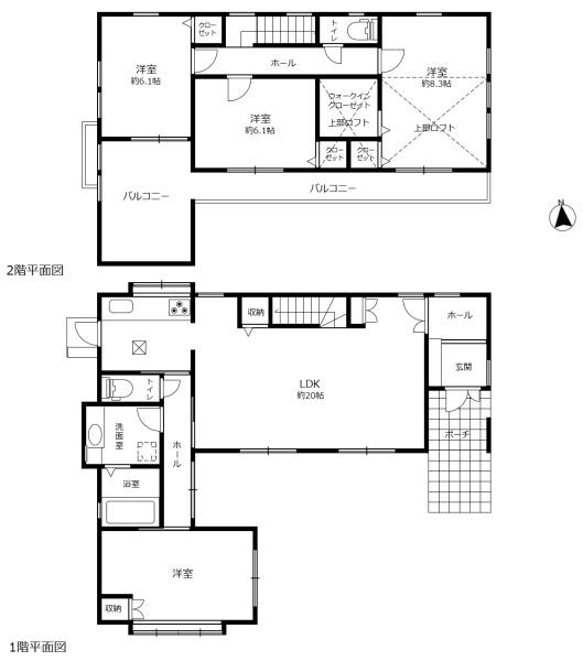 福岡市東区西戸崎２丁目の中古一戸建の間取り画像