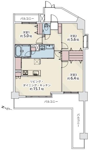 エイルスクエア千鳥の間取り画像