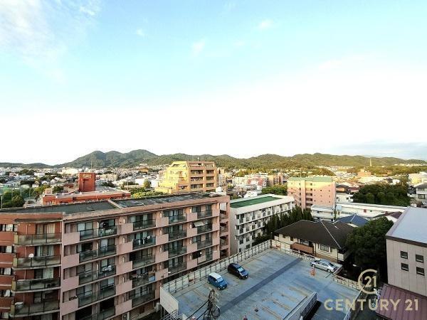 エバーライフ香椎の現地からの眺望画像