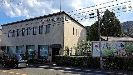 京都市右京区梅津尻溝町の中古一戸建の銀行画像