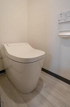 京都市北区紫野雲林院町の中古テラスハウスのトイレ画像