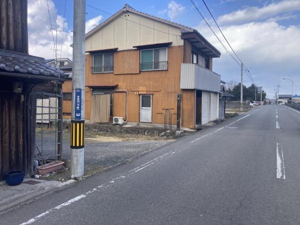 西条市壬生川　売土地の前面道路含む現地写真画像