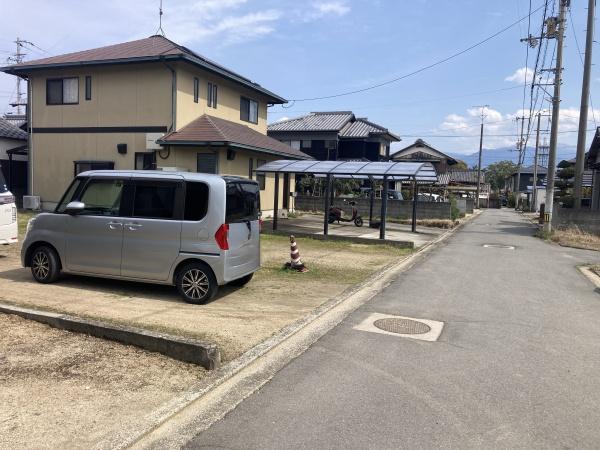 西条市喜多台　売土地の前面道路含む現地写真画像