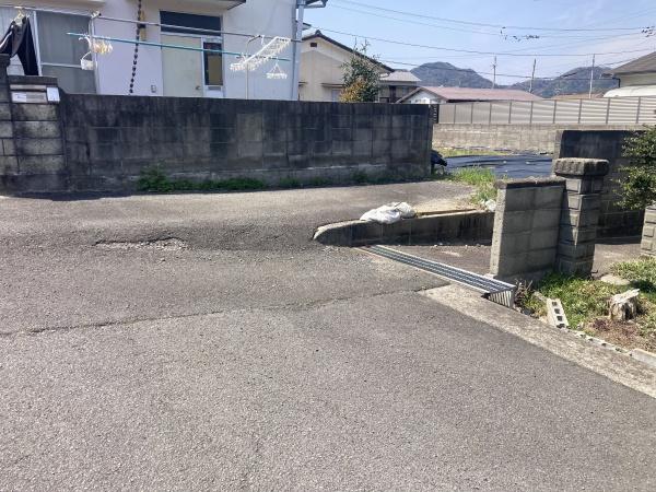 西条市三芳　売土地の前面道路含む現地写真画像