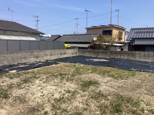 西条市三芳　売土地の現地土地写真画像