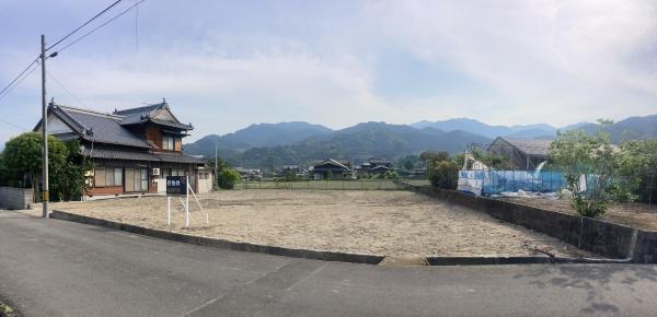 西条市上市　売土地の現地土地写真画像