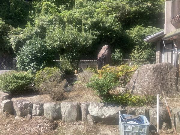 今治市野間甲 中古住宅の庭画像