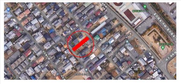 今治市喜田村５丁目の土地の航空写真画像