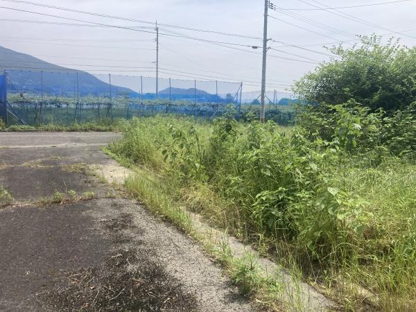西条市丹原町関屋　売土地の現地土地写真画像