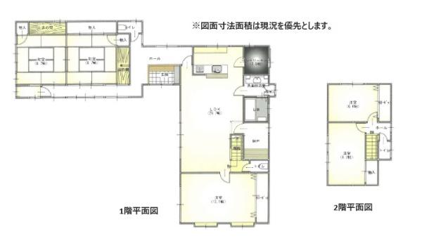 今治市北鳥生町中古住宅の間取り画像