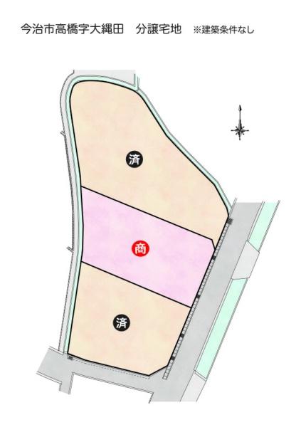 今治市高橋　分譲宅地　2号地の間取り画像
